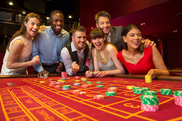 rook Boom City live-dealer studio with HD broadcast setup and multi-game tables